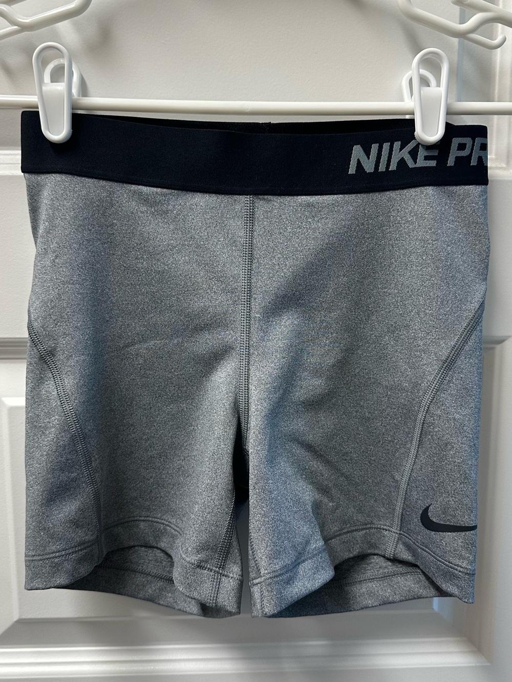 Nike Pro Women’s Gray Dri Fit Compression Shorts
